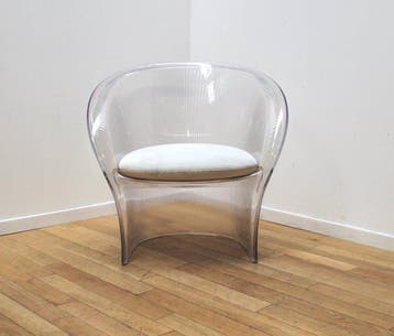 Magis - Pierre Paulin - Fauteuil - Bloem - Polycarbonaat,, Antiek en Kunst, Antiek | Meubels | Stoelen en Banken