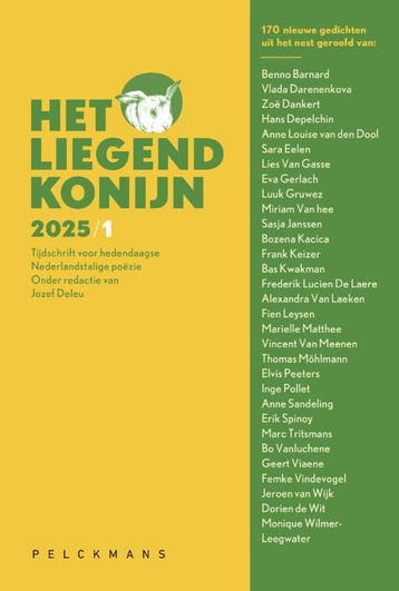 Het Liegend Konijn (Jg. 23 Nr. 1) | Jozef Deleu | Nieuw, Ophalen of Verzenden, Nieuw, Jozef Deleu