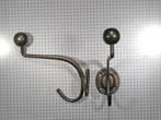 Hoed en jashaak met ronde knop, ijzer geroest, Huis en Inrichting, Woonaccessoires | Kapstokken, Verzenden, Nieuw