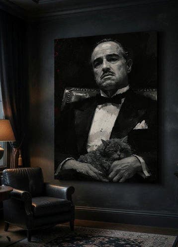 Jacob Hitt - does Il Padrino w/COA XXL, Nieuw