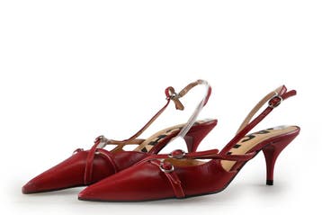 Sacha Slingbacks in maat 37 Rood, Verzenden, Sacha, Gedragen, Rood