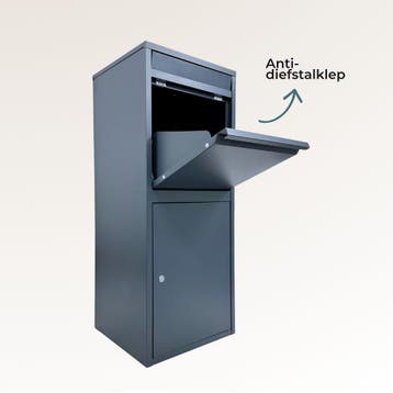 Achteruitname Pakketbrievenbus met brievenklep - ParcelXL® M, Verzenden, Nieuw