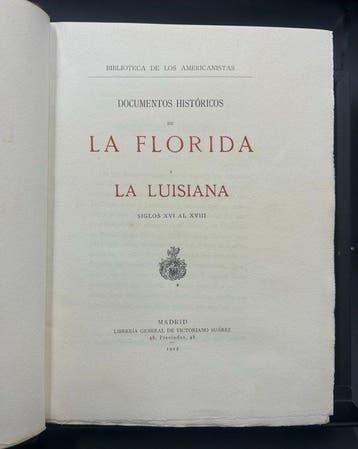 Biblioteca de los Americanistas - Documentos Históricos de