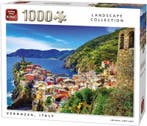King Puzzel 1000 Stukjes Vernazza Italie - Landschap, Verzenden, Nieuw