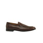 TESTONI - 8 UK - 42 IT - Camogli Brown Loafer Woven Calf /, Nieuw