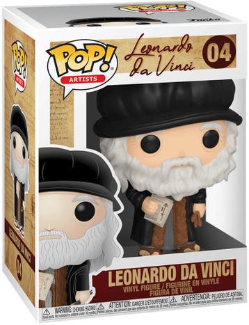 Funko Pop! - Leonardo da Vinci #04 | Funko - Hobby Artikelen, Verzenden, Nieuw