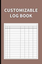 9781803932248 Customizable Log Book Anastasia Finca, Boeken, Verzenden, Nieuw, Anastasia Finca