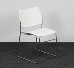Casala Curvy Kantinestoel - Wit, Ophalen of Verzenden, Gebruikt, Wit