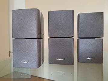 Bose - Silver dual-cube Luidsprekerset, Nieuw