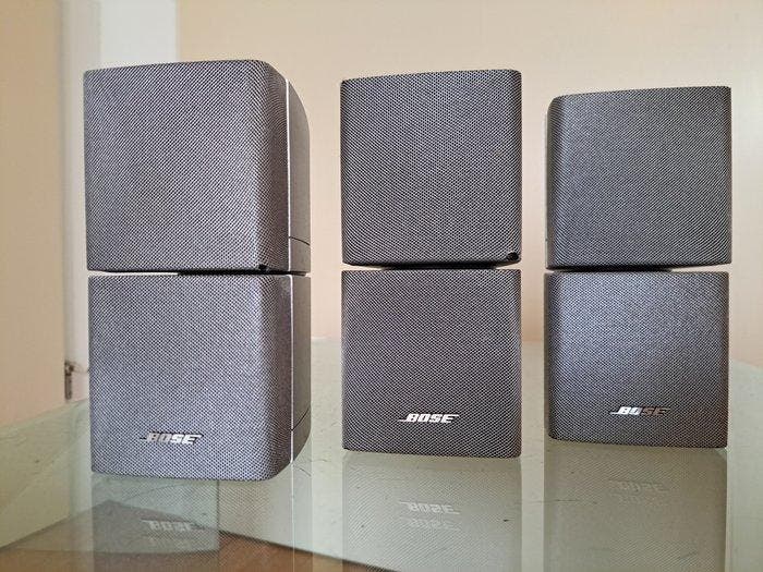 Bose - Silver dual-cube Luidsprekerset, Audio, Tv en Foto, Radio's