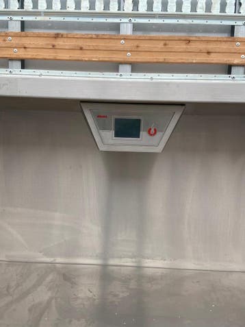Nog te reviseren - Hegro friteuse bakwand Hoog rendement, Zakelijke goederen, Ophalen of Verzenden, Gebruikt