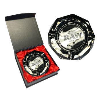Raw Darkside Glass Ashtray, Ophalen of Verzenden, Nieuw