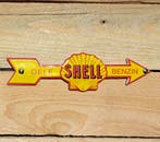 Shell pijlvormig reclamebordje, Verzenden, Nieuw