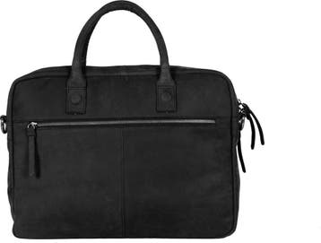 DSTRCT Wall Street 2 Vaks Leren Laptoptas - 15,6 inch -, Verzenden, Nieuw