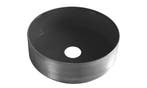 Mondri waskom rond 36 x 36 x 12 cm mat zwart / gunmetal, Ophalen of Verzenden, Nieuw