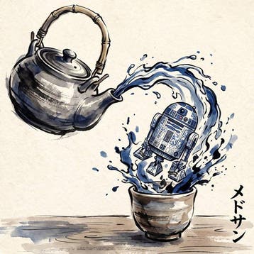 MEDSAN - Sumi-e R2-D2 (R2-D2) - UNIQUE WORK