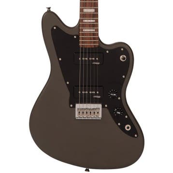 Vintage V65 Hardtail Electric Guitar - Satin Grey, Ophalen of Verzenden, Nieuw