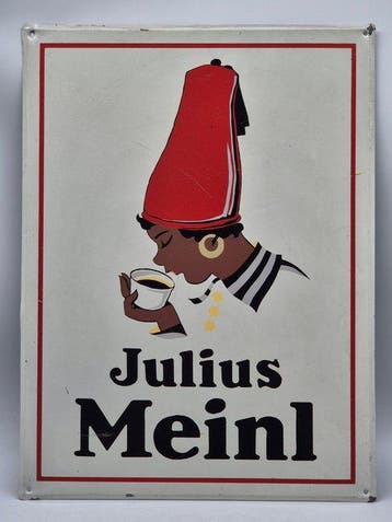 Julius Meinl – Reclameschild – Emaille Metalen Bord -