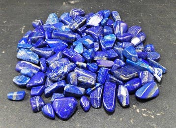 Natuurlijke lapis lazuli Goud nugget - Hoogte: 30 mm -