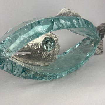 Andrzej Rafalski - glass fish - hand made
