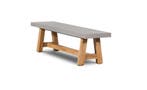 Dining Tuinbank - Judy - Beton Look - 180 cm - The Outsider, Verzenden, Nieuw