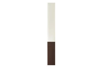 Vloerlamp PARIS CLASSIC 160 cm bruin met witte lampenkap -, Ophalen of Verzenden, Nieuw