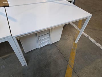 (11x) Rechthoekige schrijftafels Ikea Melltorp, Nieuw in verpakking