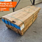Partij Eiken planken 113st. Droog 1950-2200-2400x160x27/30mm, Ophalen of Verzenden, Nieuw