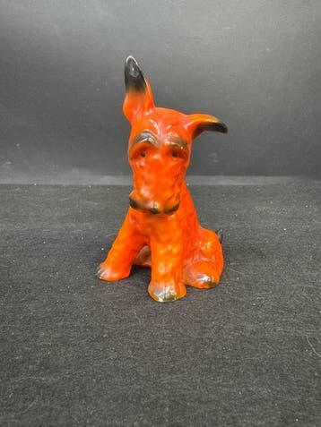 Goldscheider - Beeldje - Cane seduto - Keramiek, Antiek en Kunst, Antiek | Glas en Kristal