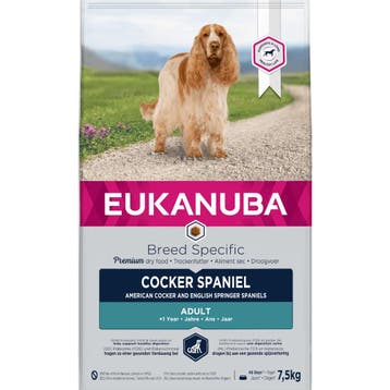 Eukanuba Cocker Spaniel 7,5 kg (Hondenvoer), Verzenden, Hond