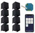 8x |SMART Cube wandlamp | Dimbaar | Zigbee | Zwart, Ophalen of Verzenden, Nieuw, Modern