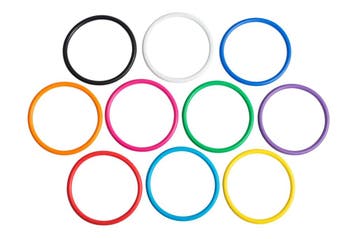 Spordas speelringen set - 10 kleurr van €21,99 voor €19,79, Ophalen of Verzenden, Nieuw