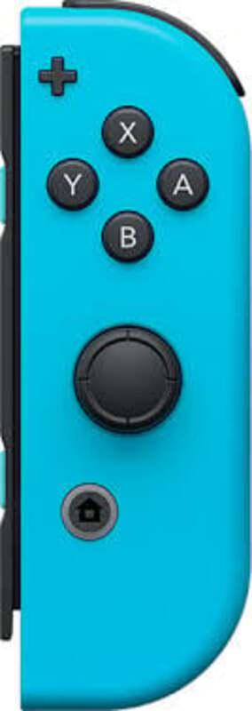 Originele Nintendo Switch Joy Con Blauw Rechts, Ophalen of Verzenden, Zo goed als nieuw