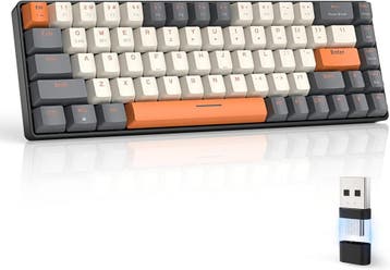 Compact Gaming Keyboard 60% | 40% Korting | Retour, Ergonomisch, Ophalen of Verzenden, Zo goed als nieuw, Draadloos