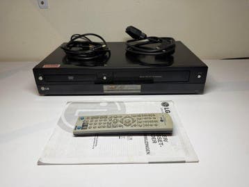LG V390H DVD/VHS Combi Home movie