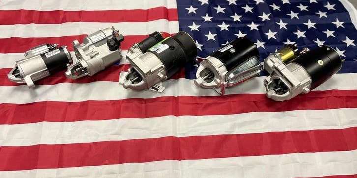 Startmotoren Amerikaanse autos, Auto-onderdelen, Motor en Toebehoren, Nieuw, Amerikaanse onderdelen, Jeep, Oldtimer onderdelen
