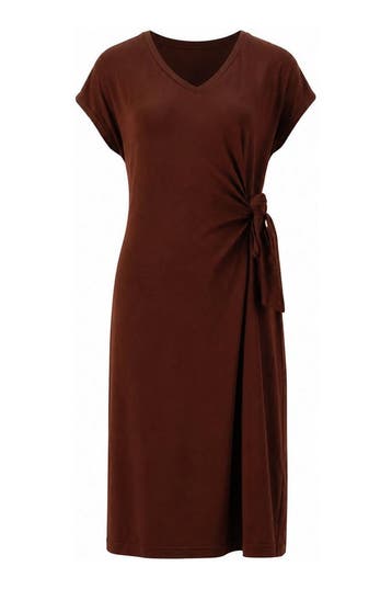 &amp;CO Woman Jurk in maat L Bruin, &amp;CO Woman, Verzenden, Zo goed als nieuw, Bruin