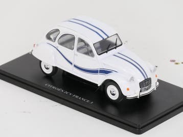 GSDCCmag 00024ci2cv Citroen 2CV France3 White/Blue 1/24, Ophalen of Verzenden, Nieuw
