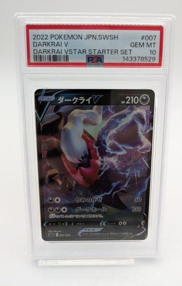 Pokémon - 1 Graded card - Darkrai 007/020 Full art, Foil -, Nieuw