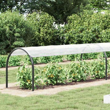 vidaXL Plantenhoes Transparant 10 x 1,5 m PE, Verzenden