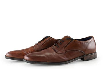 Bugatti Veterschoenen in maat 42 Cognac, Bugatti, Overige kleuren, Verzenden, Zo goed als nieuw