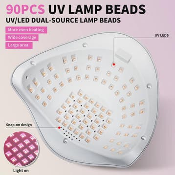 Professionele 90 LED UV Nageldroger - Gel Polish Droger met, Verzenden, Nieuw