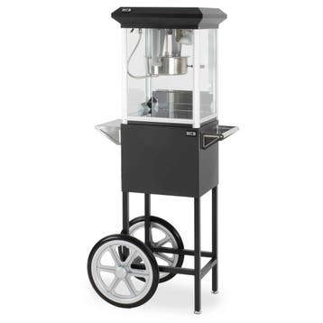 HCB Popcornmachine - compact met onderstel - zwart - 230V, Verzenden, Nieuw in verpakking