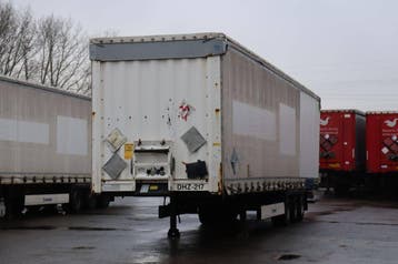 Veiling: Schuifzeiloplegger Krone SD 2017, Overige kleuren, Overige brandstoffen, Aanhangers en Opleggers, BTW verrekenbaar