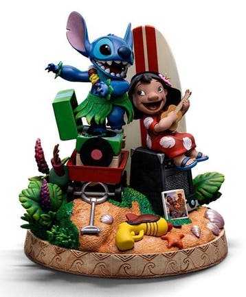 Lilo & Stitch Deluxe Art Scale Statue 1/10 Lilo & Stitch..., Verzamelen, Ophalen of Verzenden, Nieuw
