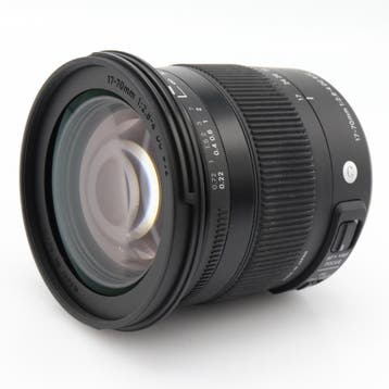Sigma 17-70mm f/2.8-4 DC Macro Contemporary OS HSM Canon, Audio, Tv en Foto, Fotografie | Lenzen en Objectieven, Verzenden, Gebruikt