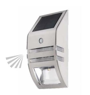 Solar buitenlamp - LED 6500K - Sensor - Kanlux gevel verlich, Ophalen of Verzenden, Nieuw