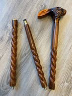Wandelstok - Wandelstok - konijnenhoofd, Hout