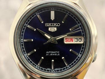 Seiko - Seiko 5 Automatic Day-Date - Zonder minimumprijs -