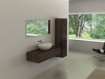 Veiling - badkamermeubel incl. spiegel/kraan 120x47cm, Nieuw